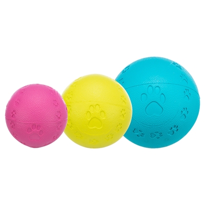 Trixie Natuurrubber Ballen 6 cm 3 st