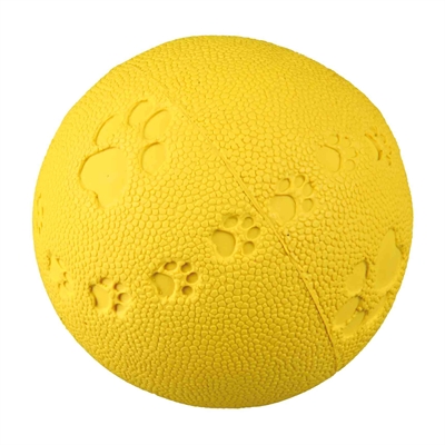 Trixie Natuurrubber Bal Assorti 9x9x9 CM - 3 Stuks
