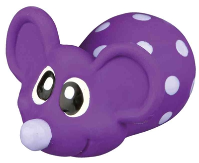 Trixie Latex Muis Met Geluid 8 CM Assorti 4 ST