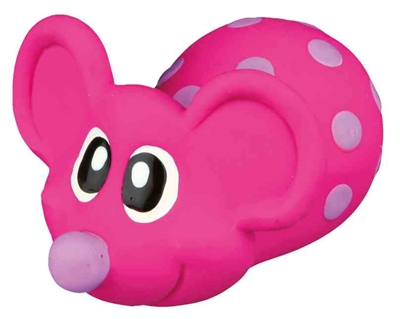 Trixie Latex Muis Met Geluid 8 CM Assorti 4 ST