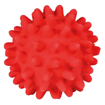Trixie Latex Egelbal met Geluid 7 CM Assorti 3 ST