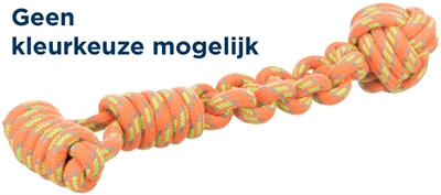 Trixie Knoopbal Aan Touw Assorti 38x8x8 CM 3 ST