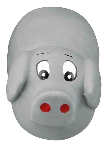 Trixie Latex Figuur Baby-zoo Met Geluid 9 CM Assorti