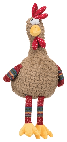 Trixie Pluche Haan met Geluid 60 CM