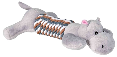 Trixie Pluche Dier Met Touwe En Geluid 32 CM Assorti 3 ST