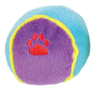 Trixie Pluche Speelbal 6x6x6 CM Assorti 24 ST