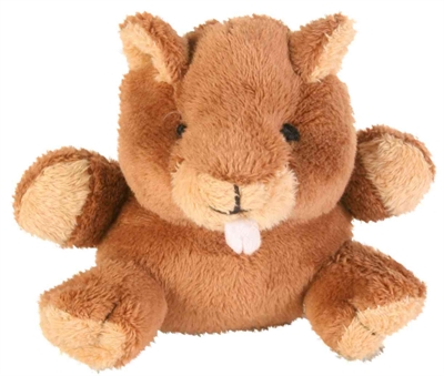 Trixie Pluche Dier Assorti met Geluid 10-12 cm - 12 stuks