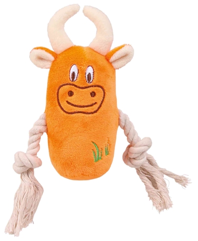 Trixie Pluche Dier Met Touw Assorti 13 CM - 3 Stuks