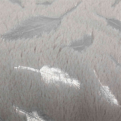 Trixie Mand Feather Rond Zilver/Grijs 50x50x14 cm — Comfortabele rustplek voor je hond