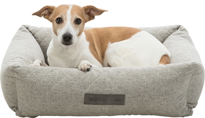 Trixie Vital Hondenmand Noah Hoekig Lichtgrijs 100x70x20 cm — Comfortabele plek voor je hond