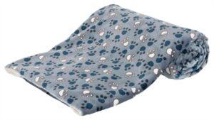Trixie Deken Tammy Blauw/Beige 150x100 cm