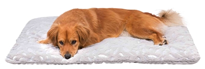 Trixie Ligmat Feather Zilver/Grijs 100x70 cm — Comfortabele plek voor je hond