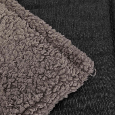 Trixie Reisdeken Bendson Donkergrijs/Lichtgrijs 100x65 cm — Comfortabele plek voor onderweg