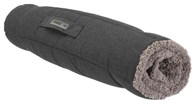 Trixie Reisdeken Bendson Donkergrijs/Lichtgrijs 100x65 cm — Comfortabele plek voor onderweg