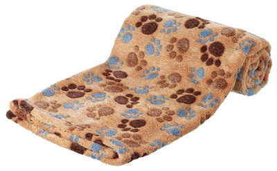 Trixie Softfleece Deken Laslo Beige 75x50 cm — Zachte plek voor je hond