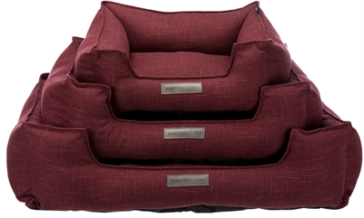 Trixie Hondenmand Talis Hoekig Bordeauxrood 100x70x26 cm — Comfortabele rustplek voor jouw hond