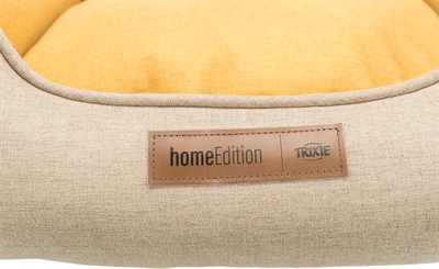 Trixie Hondenmand Lona Hoekig Zand/geel 80x60x27 cm — Comfortabele plek voor jouw hond