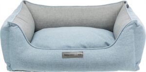 Trixie Hondenmand Lona Hoekig 80x60x27 cm Lichtblauw/Grijs