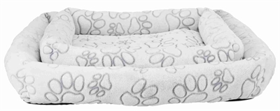 Trixie Mand Nando Hoekig Lichtgrijs 60x50x14 cm — Comfortabele plek voor je hond