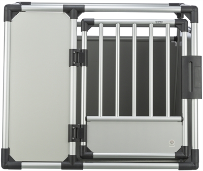 Trixie Vervoersbox Aluminium 97x88x75 CM Zilver/Lichtgrijs