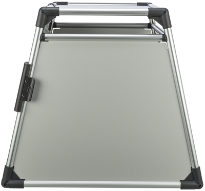 Trixie Vervoersbox Aluminium 97x88x75 CM Zilver/Lichtgrijs