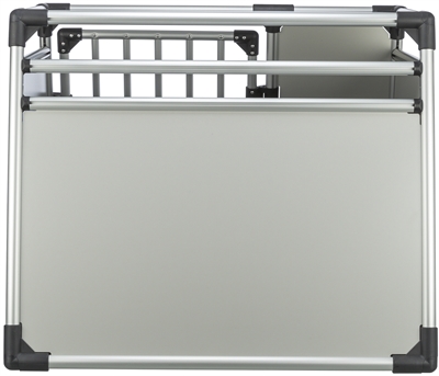 Trixie Vervoersbox Aluminium 97x88x75 CM Zilver/Lichtgrijs