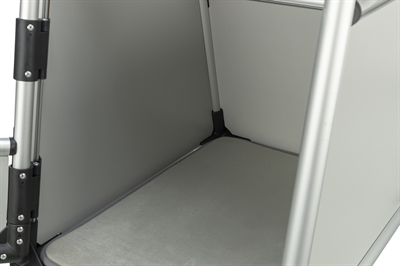 Trixie Vervoersbox Aluminium 97x88x75 CM Zilver/Lichtgrijs