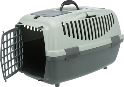 Trixie Be Eco Vervoersbox Capri 61x40x38 cm Antraciet/Grijs-groen
