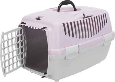 Trixie Vervoersbox Capri 1 Lichtgrijs/Lila 48x32x31 cm