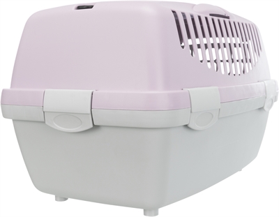 Trixie Vervoersbox Capri 1 Lichtgrijs/Lila 48x32x31 cm