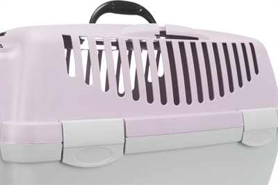 Trixie Vervoersbox Capri 1 Lichtgrijs/Lila 48x32x31 cm
