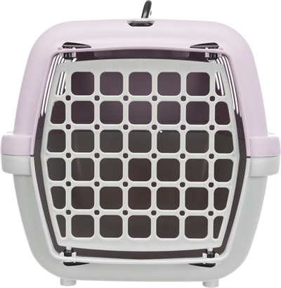 Trixie Vervoersbox Capri 2 Lichtgrijs/Lila 55x37x34 cm