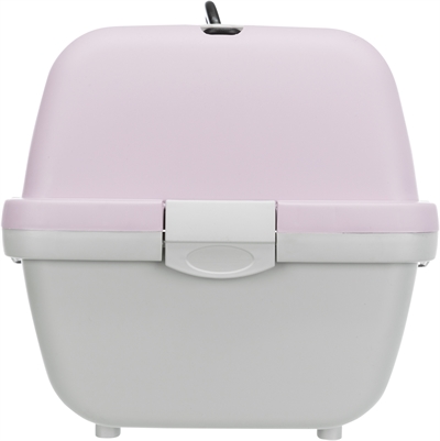 Trixie Vervoersbox Capri 2 Lichtgrijs/Lila 55x37x34 cm