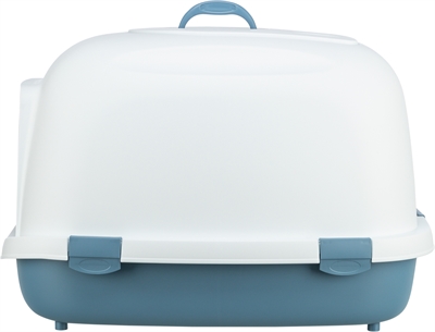 Trixie Kattenbak Primo XXL Met Kap Blauw/Wit 71x56x47 cm