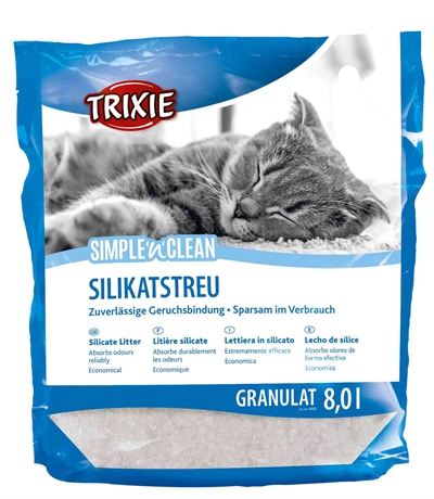 Trixie Simple'n'clean Granulaat Silicaatstrooisel 4x8 Ltr