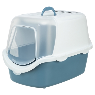Trixie Kattenbak Vico Open Top Blauwgrijs/Wit 56x40x40 cm