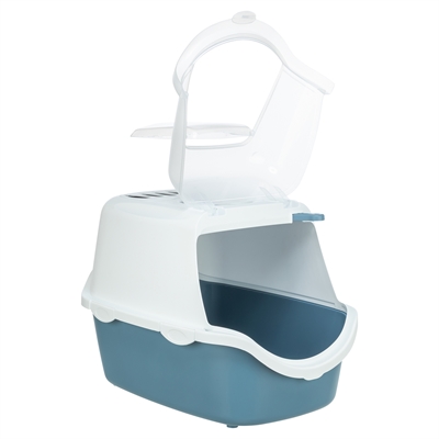 Trixie Kattenbak Vico Open Top Blauwgrijs/Wit 56x40x40 cm