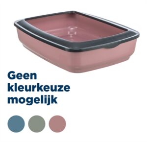 Trixie Kattenbak Brisko Met Rand Assorti 50x38x11 CM 3 ST