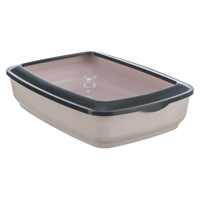 Trixie Kattenbak Mio Met Rand 43x32x12 CM Assorti 3 ST