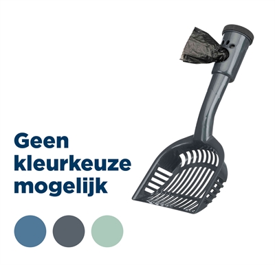 Trixie Kattenbakschep Met Poepzakjes Assorti 38 CM 4 ST