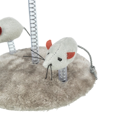 Trixie Muizen Op Spiraalveren Met Catnip 22x15x15 CM 2 ST