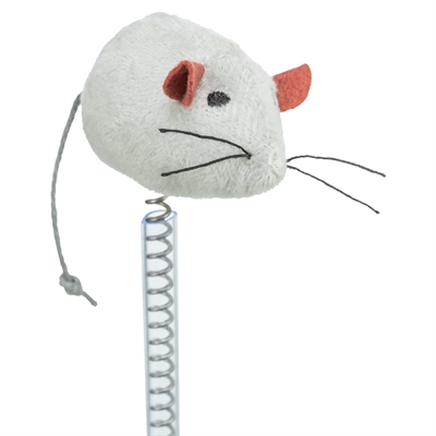 Trixie Muizen Op Spiraalveren Met Catnip 22x15x15 CM 2 ST