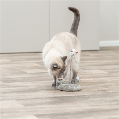 Trixie Muizen Op Spiraalveren Met Catnip 22x15x15 CM 2 ST