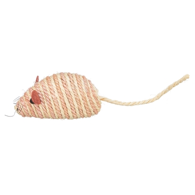 Trixie Muis Sisal Assorti 10 cm - 4 stuks