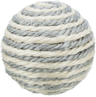 Trixie Sisal Bal met Ratel Assorti 6x6x6 CM 4 ST