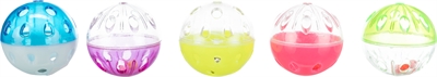 Trixie Bal/Rol Kunststof Assorti 4,5 cm - 60 st