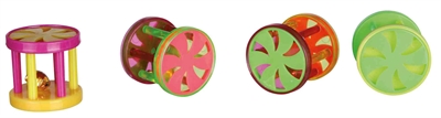 Trixie Bal/Rol Kunststof Assorti 4,5 cm - 60 st