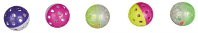 Trixie Bal/Rol Kunststof Assorti 4,5 cm - 60 st