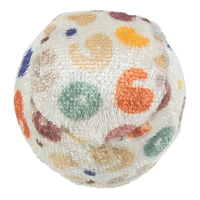 Trixie Pluche Ballen Luipaardprint 4 cm 4 stuks