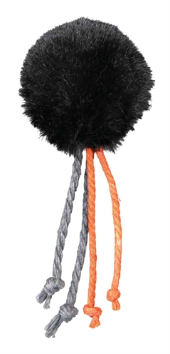 Trixie Pluche Bal Met Touwtjes Voor Katten 4x4 CM 100 ST